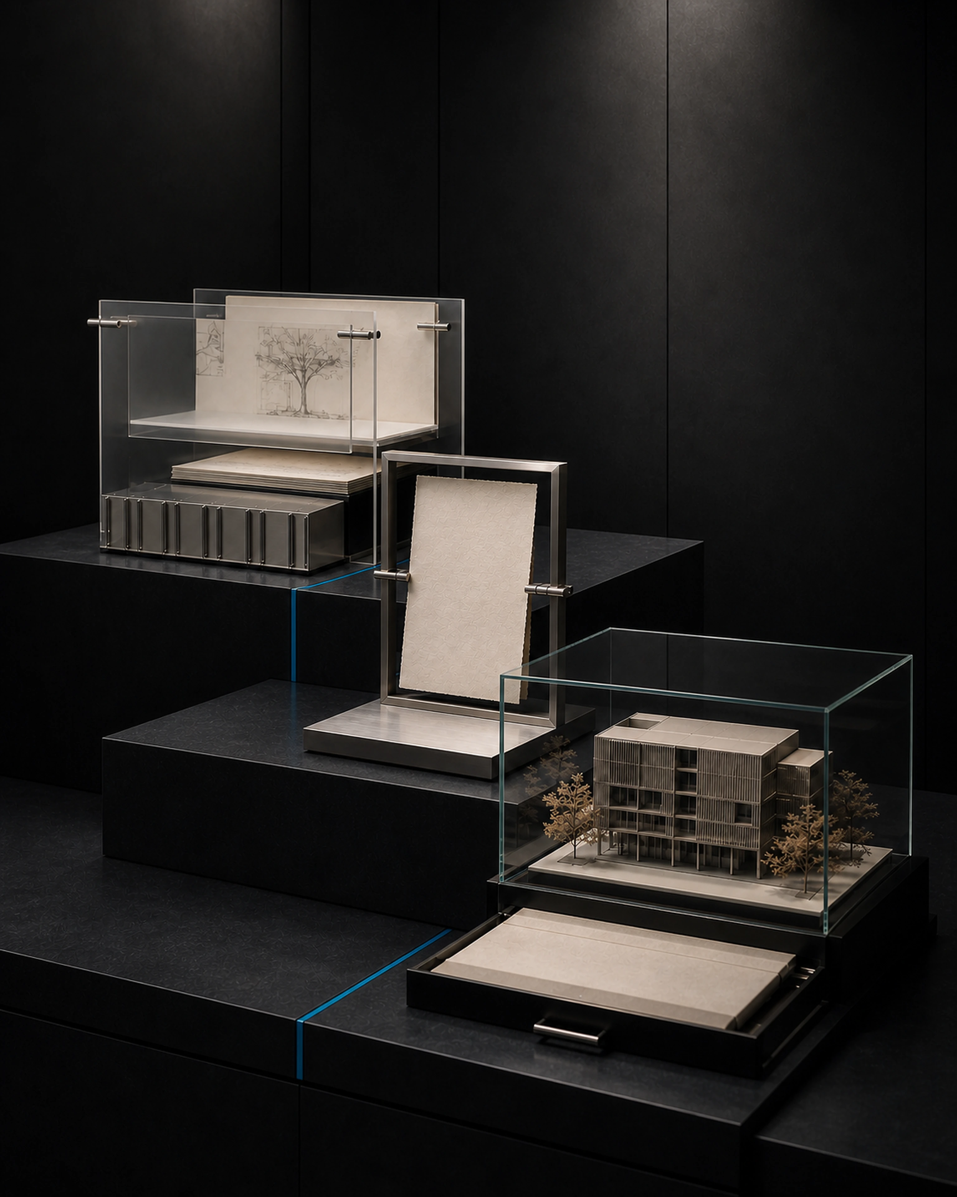 Material studies representing private debt, fund interests and real estate ownership structures